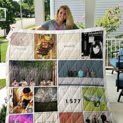 Myslovitz Albums Quilt Blanket 02 and Home Decor
