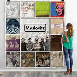 Myslovitz Singles Quilt Blanket 02 and Home Decor