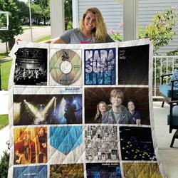 Nada Surf Albums Quilt Blanket 02 and Home Decor