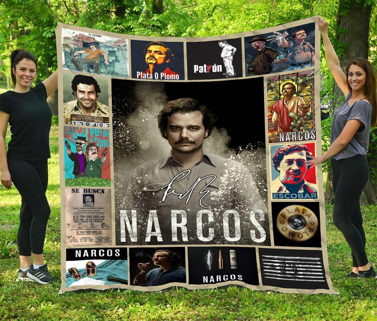 Narcos Quilt Blanket and Home Decor