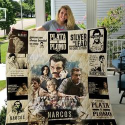 Narcos Quilt Blanket and Home Decor