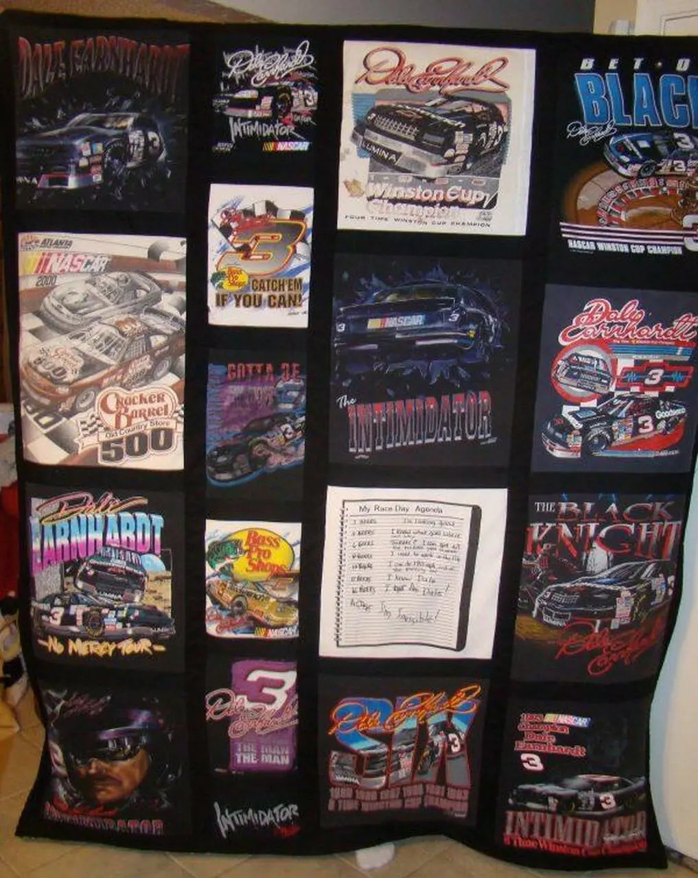 Nascar Quilt Blanket Pt27 Quilt and Home Decor