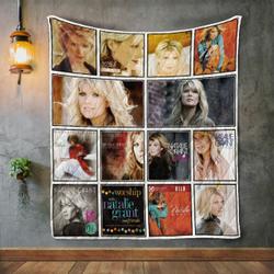 Natalie Grant Album Covers Quilt Blanket and Home Decor