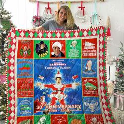 National Lampoon S Christmas Vacation Quilt Blanket and Home Decor