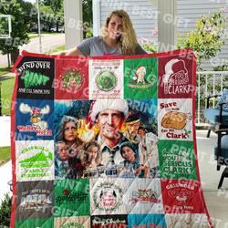 National LampoonS Christmas Vacation Poster Quilt 2 and Home Decor