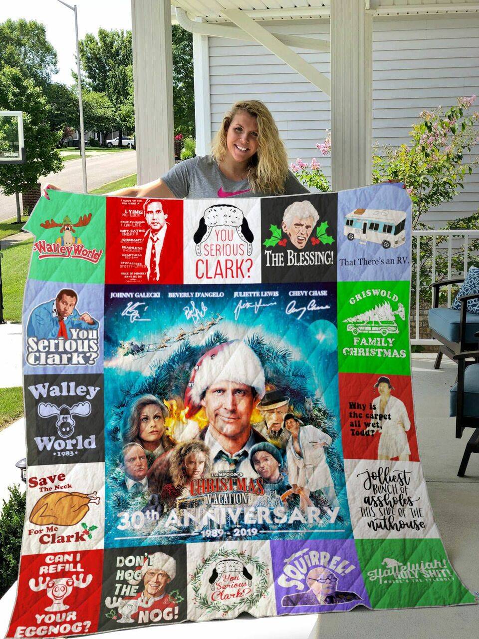 National LampoonS Christmas Vacation Quilt Blanket For Fans Ver 17-1 and Home Decor