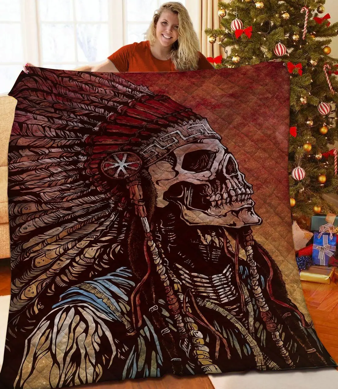 Native America Jfj Quilt Lzf and Home Decor