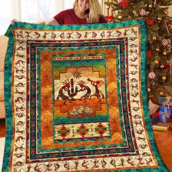 Native America JFJ10354 3D Customized Quilt 2707 and Home Decor