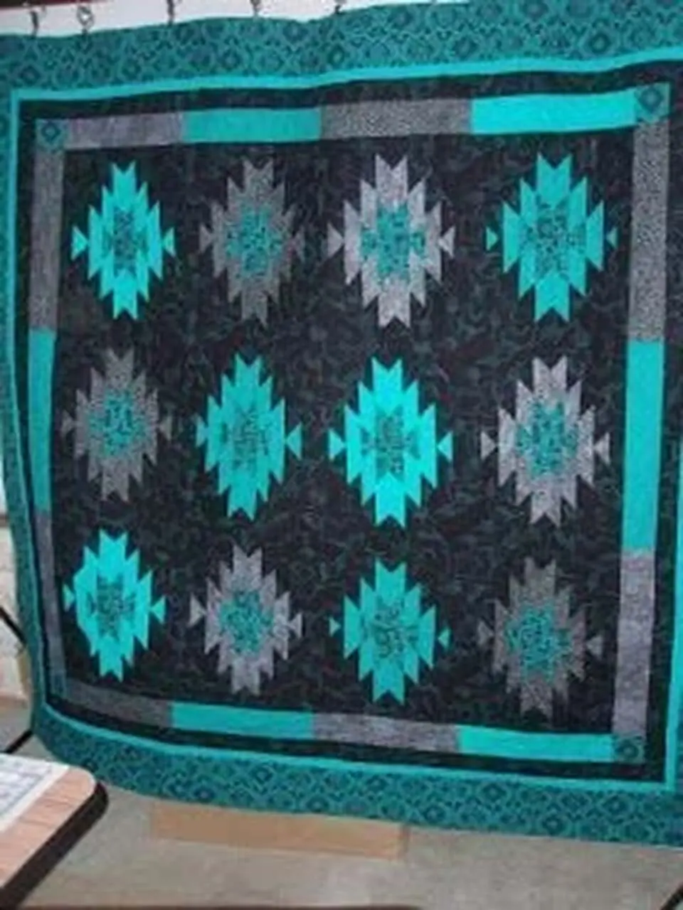 Native American Hur Quilt zp and Home Decor