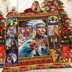 Native American Old World Quilt Yex and Home Decor