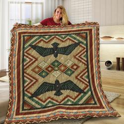 Native Courage And Strength VF16 NTTH011298 3D Customized Quilt and Home Decor