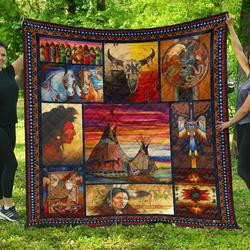 Native Life Love 3D Customized Quilt and Home Decor
