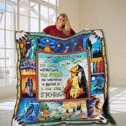 Native Quotes V1 TB160996 3D Customized Quilt and Home Decor