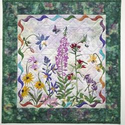 Nature Bouquet Hur Quilt jr and Home Decor
