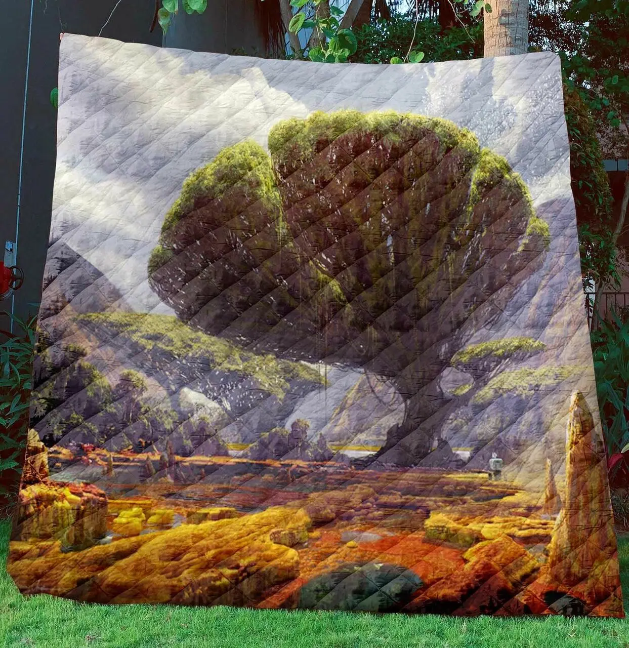 Nature Scenery Quilt Blanket Bbb0711271Ph and Home Decor