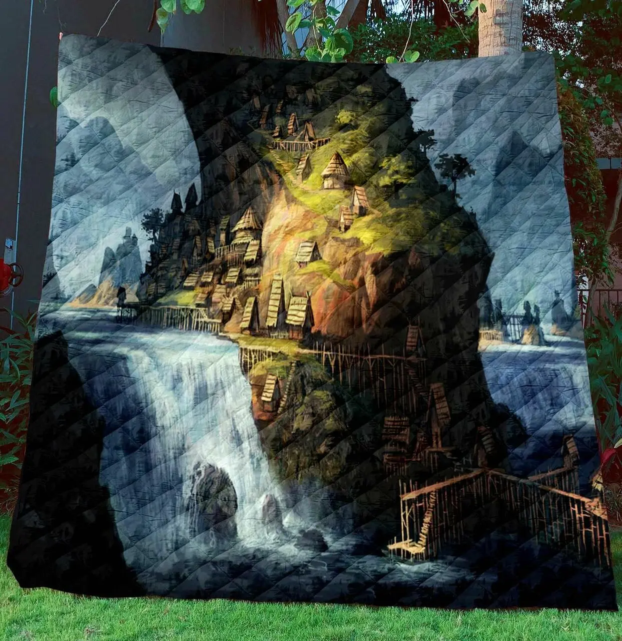 Nature Scenery Quilt Blanket Bbb0711273Ph and Home Decor