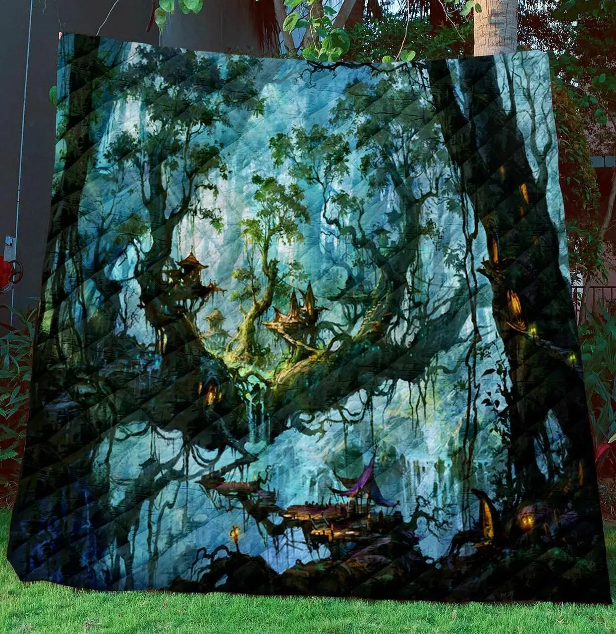 Nature Scenery Quilt Blanket Bbb0711275Ph and Home Decor