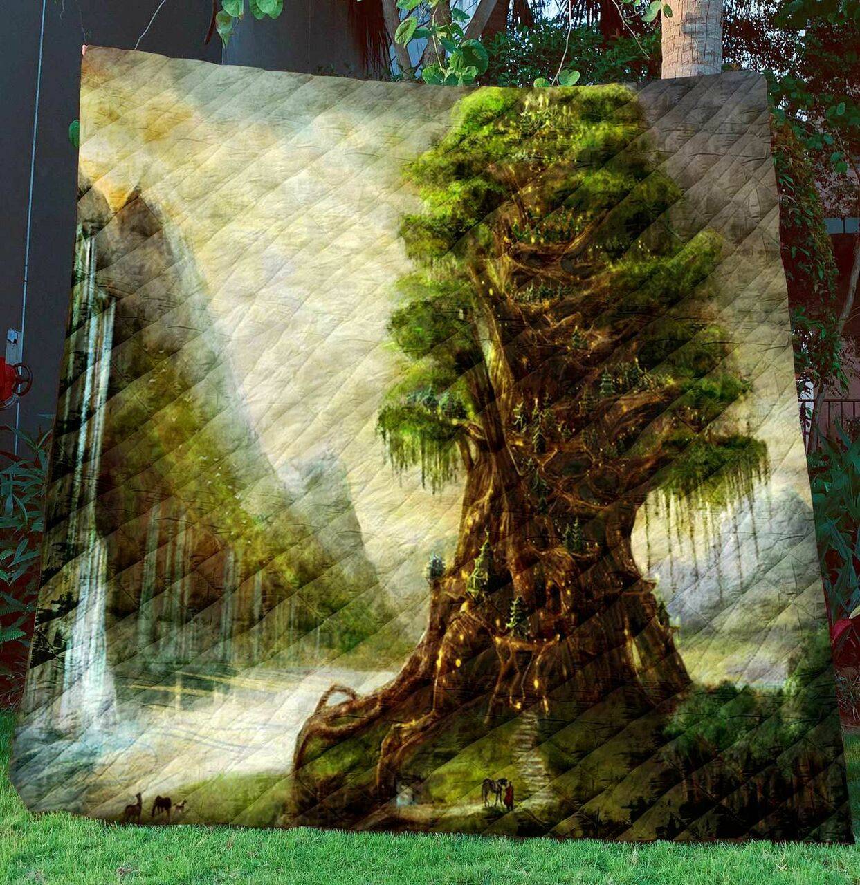 Nature Scenery Quilt Blanket Bbb0711283Ph and Home Decor