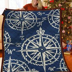 Nautical JFJ10515 3D Customized Quilt 2707 and Home Decor