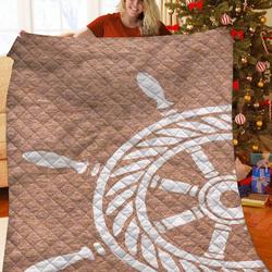Nautical JFJ10516 3D Customized Quilt 2707 and Home Decor