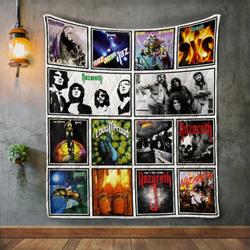 Nazareth Album Covers Quilt Blanket and Home Decor