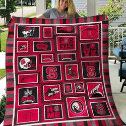 Nc State Wolfpack Quilt Blanket and Home Decor