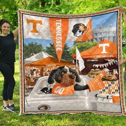 Ncaa-09-Tennessee Volunteers-Quilt For Summer 2019 and Home Decor