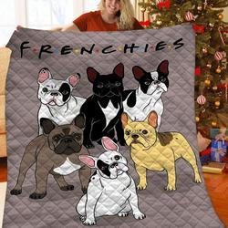 Nch Bulldog JFJ10518 3D Customized Quilt 2707 and Home Decor