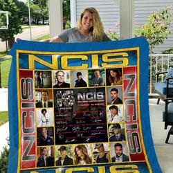 Ncis V2 Quilt Blanket and Home Decor