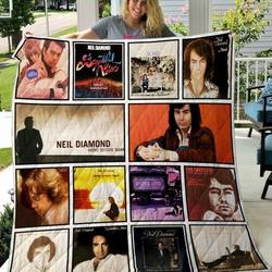 Neil Diamond Quilt Blanket M100604  Quilt and Home Decor