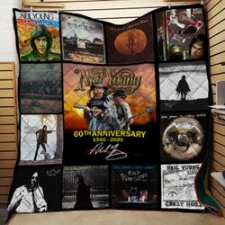 Neil Young 60Th Anniversary Quilt Blanket Bs1143 and Home Decor