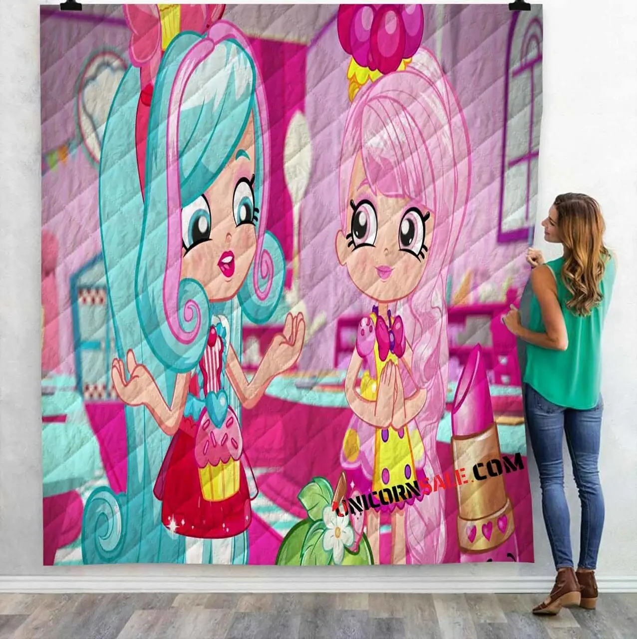 Netflix Movie Shopkins Chef Club N 3D Customized Personalized Quilt Blanket and Home Decor