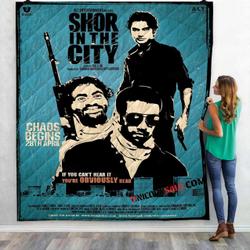 Netflix Movie Shor In The City D 3D Customized Personalized Quilt Blanket and Home Decor