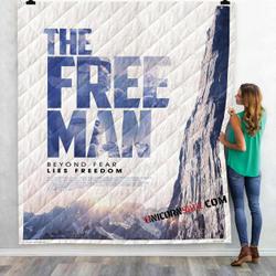 Netflix Movie The Free Man D 3D Customized Personalized Quilt Blanket and Home Decor