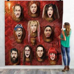 Netflix Movie The Mansion V 3D Customized Personalized Quilt Blanket and Home Decor
