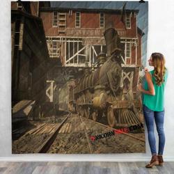 Netflix Movie Train Of The Dead N 3D Customized Personalized Quilt Blanket and Home Decor
