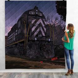 Netflix Movie Train Of The Dead V 3D Customized Personalized Quilt Blanket and Home Decor