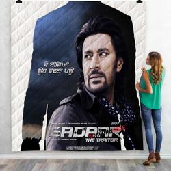 Netflix Movie Traitor V 3D Customized Personalized Quilt Blanket and Home Decor