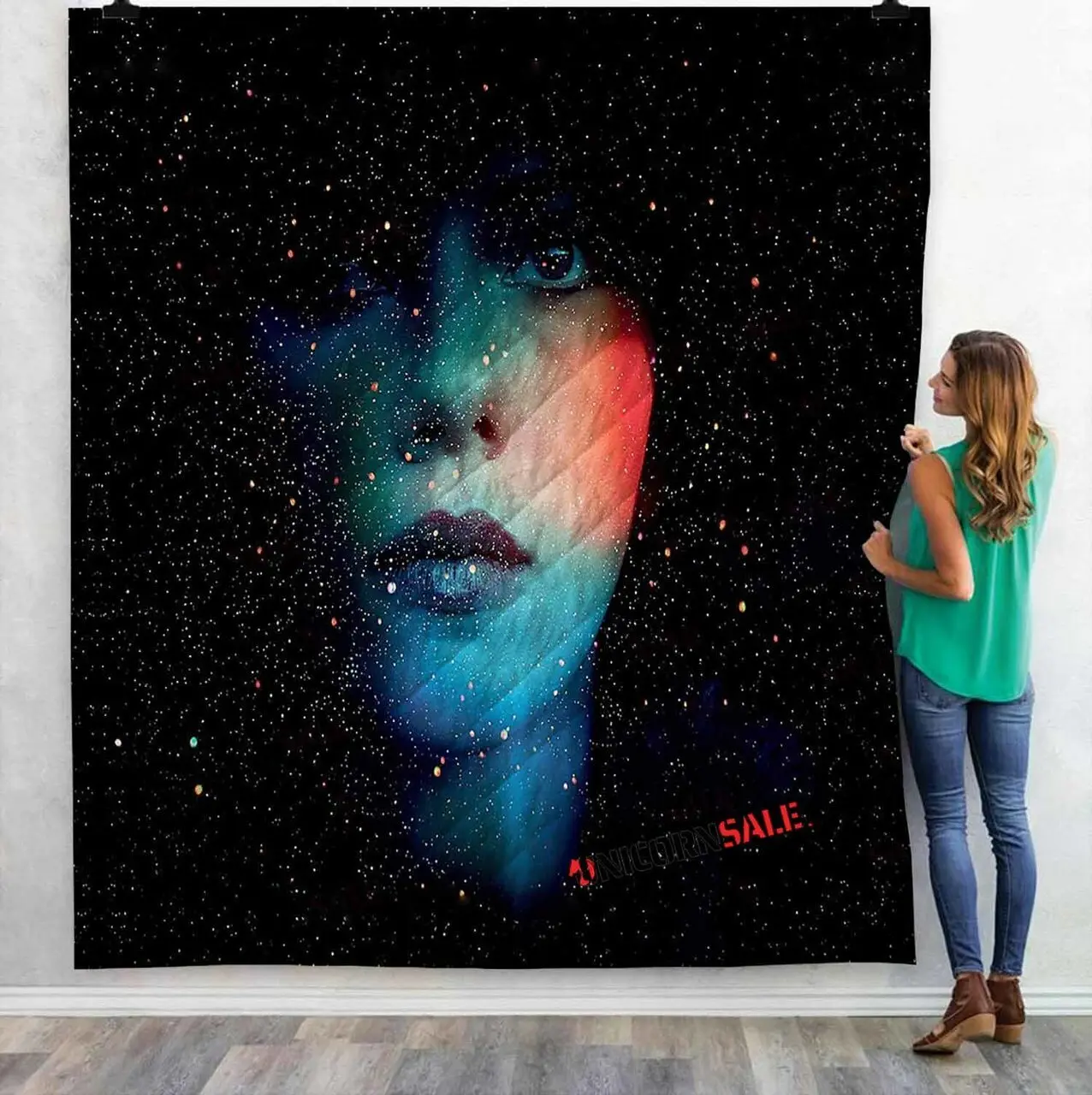 Netflix Movie Under The Skin V 3D Customized Personalized Quilt Blanket and Home Decor