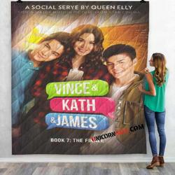 Netflix Movie Vince And Kath And James D 3D Customized Personalized Quilt Blanket and Home Decor