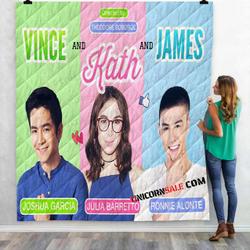 Netflix Movie Vince And Kath And James N 3D Customized Personalized Quilt Blanket and Home Decor
