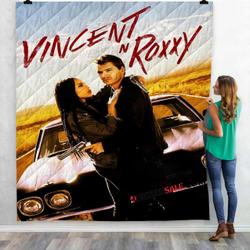 Netflix Movie Vincent N Roxxy D 3D Customized Personalized Quilt Blanket and Home Decor