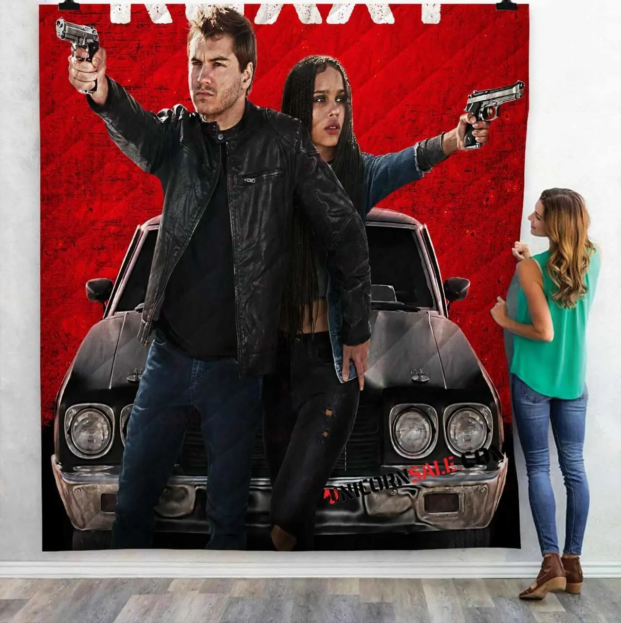 Netflix Movie Vincent N Roxxy V 3D Customized Personalized Quilt Blanket and Home Decor