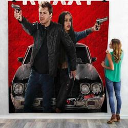 Netflix Movie Vincent N Roxxy V 3D Customized Personalized Quilt Blanket and Home Decor