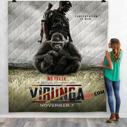 Netflix Movie Virunga D 3D Customized Personalized Quilt Blanket and Home Decor