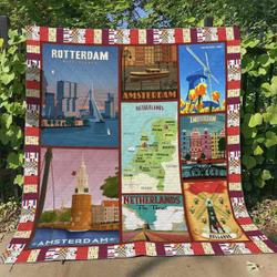 Netherlands c HUR16051 3D Customized Quilt 2307 and Home Decor