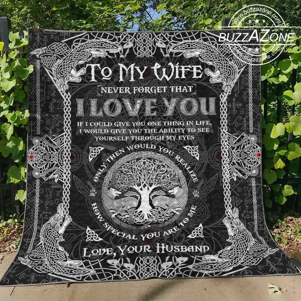 Never Forget That I Love You Quilt Nh and Home Decor