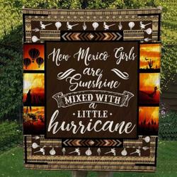 New Mexico Girls Are Sunshine Blanket Th0807 Quilt and Home Decor