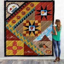 New Mexico HUR13272 3D Customized Quilt 2307 and Home Decor