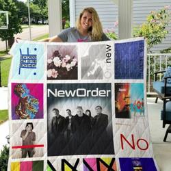 New Order 3D Personalized Customized Quilt Blanket 42 and Home Decor